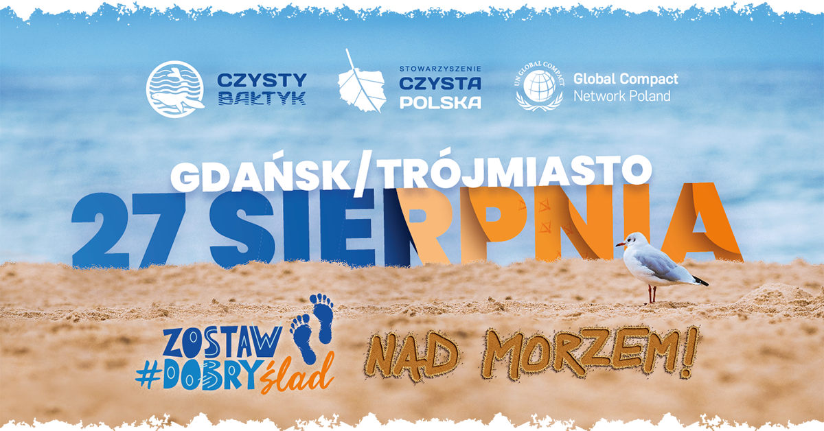 Czysty Bałtyk – razem posprzątajmy gdańskie plaże